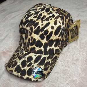 Leopard Print Baseball Cap